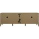 Reed Warm Driftwood 92" TV Stand with USB Charging