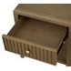 Reed Driftwood Oak Square Chairside Table