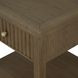 Reed Driftwood Oak Square Chairside Table