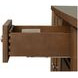Azalea Walnut 4 Door Sideboard with USB Charging