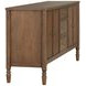 Azalea Walnut 4 Door Sideboard with USB Charging