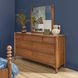 Azalea Walnut 7 Drawer Dresser