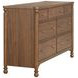Azalea Walnut 7 Drawer Dresser