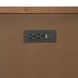 Azalea Walnut 3 Drawer Nightstand with USB Charging