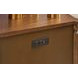 Azalea Walnut 3 Drawer Nightstand with USB Charging