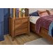 Azalea Walnut 3 Drawer Nightstand with USB Charging