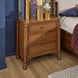 Azalea Walnut 3 Drawer Nightstand with USB Charging