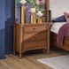 Azalea Walnut 3 Drawer Nightstand with USB Charging