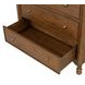 Azalea Walnut 5 Drawer Chest