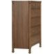 Azalea Walnut 5 Drawer Chest