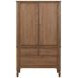 Azalea Walnut 2 Door Armoire
