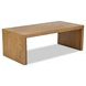 Waterfall Brown Rectangular Coffee Table