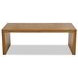 Waterfall Brown Rectangular Coffee Table