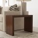 Waterfall Dark Brown Rectangular Accent Table