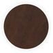 Waterfall Walnut Brown Round End Table