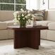 Waterfall Walnut Brown Round Occasional Table Set