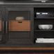 Waterfall Deep Ebony and Brown 92" TV Stand with USB Charging