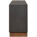 Waterfall Deep Ebony and Brown 92" TV Stand with USB Charging