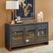 Waterfall Deep Ebony and Dark Brown 3 Door Buffet