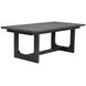 Waterfall Deep Ebony 100" Extendable Rectangular Dining Table