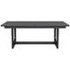 Waterfall Deep Ebony 100" Extendable Rectangular Dining Table