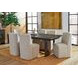 Waterfall Deep Ebony 100" Extendable Rectangular Dining Table