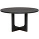 Waterfall Deep Ebony 54" Round Dining Table