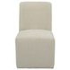 Waterfall Off White Performance Fabric Upholstered Dining Chair Set of 2