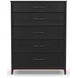 Waterfall Deep Ebony 5 Drawer Chest