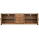Lincoln Warm Walnut 92" TV Stand with USB Charging