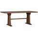 Lincoln Walnut 84" Rectangular Dining Table