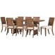 Lincoln Walnut 84" Rectangular Dining Table