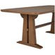 Lincoln Walnut 84" Rectangular Dining Table