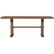 Lincoln Walnut 84" Rectangular Dining Table