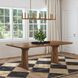 Lincoln Walnut 84" Rectangular Dining Table