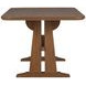Lincoln Walnut 84" Rectangular Dining Table