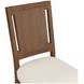 Lincoln Cream Performance Fabric Upholstered Dining Chair Set of 2