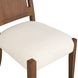 Lincoln Cream Performance Fabric Upholstered Dining Chair Set of 2