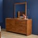 Lincoln Warm Walnut 6 Drawer Dresser