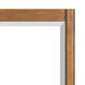 Lincoln Warm Walnut Rectangular Dresser Mirror