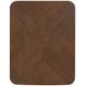 Bellevue Whiskey Brown Rectangular End Table