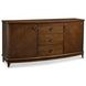 Bellevue Whiskey Brown Round Dining Room Set