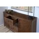 Bellevue Whiskey Brown 2 Door Sideboard with USB Charging