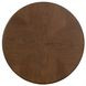 Bellevue Whiskey Brown Round Occasional Table Set with Casters