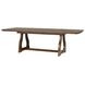 Bellevue Whiskey Brown 104" Extendable Rectangular Dining Table