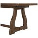 Bellevue Whiskey Brown 104" Extendable Rectangular Dining Table