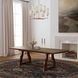 Bellevue Whiskey Brown 104" Extendable Rectangular Dining Table
