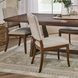 Bellevue Light Tan Performance Fabric Upholstered Dining Chair with Nailhead Trim Set of 2