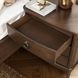 Bellevue Whiskey Brown 3 Drawer Nightstand with USB Charging