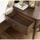 Bellevue Whiskey Brown 1 Drawer Open Nightstand with USB Charging